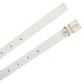 Womens White Logo Plaque Belt 82252 by Versace Jeans Couture from Hurleys