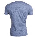 Mens Blue Marl T-Sirio S/s T Shirt 17015 by Diesel from Hurleys