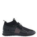 Athleisure Mens Black Extreme Runn Knitted Trainers 23536 by BOSS from Hurleys