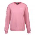 Womens Foxglove Branded Arm Sweat Top 85714 by EA7 from Hurleys