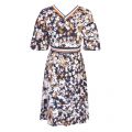 Casual Womens Print Abonny Flared Dress 26540 by BOSS from Hurleys