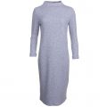 Casual Womens Medium Grey Damare Knitted Dress 19208 by BOSS from Hurleys