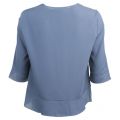 Womens Arona Blue Classic Crepe Light Blouse 15293 by French Connection from Hurleys