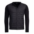 Mens Black Circuit Baffle Knitted Jacket 46530 by Barbour International from Hurleys