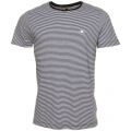 Mens Navy Feeder Stripe S/s Tee Shirt 49443 by Pretty Green from Hurleys