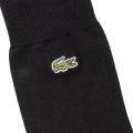 Mens Black Branded Smart Socks 103215 by Lacoste from Hurleys