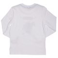 Boys White Polar L/s T Shirt 13399 by Paul Smith Junior from Hurleys