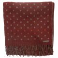 Mens Dark Red Redpine Spot Scarf 16438 by Ted Baker from Hurleys
