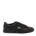 Child Black Lerond Classic Trainers (10-1) 33810 by Lacoste from Hurleys