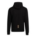 Mens Black/Gold Core ID Hooded Sweat Top 85069 by EA7 from Hurleys