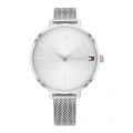 Womens Silver Mesh Strap Watch 52256 by Tommy Hilfiger from Hurleys