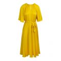 Womens Yellow Hariiet Tea Midi Dress 83231 by Ted Baker from Hurleys