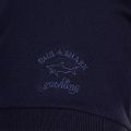 Paul & Shark Mens Navy Stripe Print Shark Fit S/s Tee Shirt