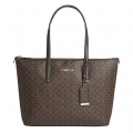 Womens Brown Mono Must Shopper Medium Bag 92563 by Calvin Klein from Hurleys