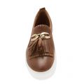 Womens Tan Arlot Loafer Platform Shoes 33450 by Moda In Pelle from Hurleys
