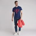 Mens Blue Approach S/s T Shirt 42458 by Barbour International from Hurleys