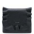 Womens Black Rammira Lthr Ruffle Backpack 25713 by Ted Baker from Hurleys