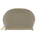 Womens Light Grey & Gold Ingril Leather Make Up Bag 63130 by Ted Baker from Hurleys