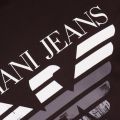 Mens Black Paris Logo S/s Tee Shirt
