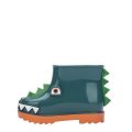 Kids Green Dino Mini Fabula Rain Boots (4-9) 110883 by Mini Melissa from Hurleys
