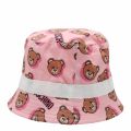 Baby Rose Toy Shadow Bucket Hat 58553 by Moschino from Hurleys