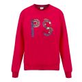 Womens Fuschia Illustrated Crew Sweat Top 52625 by PS Paul Smith from Hurleys