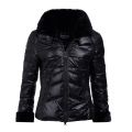 Womens Black Premium Hyde Quilted Jacket 46714 by Barbour International from Hurleys