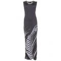 Womens Dark Grey Marl Aperture Maxi Dress 49337 by Religion from Hurleys