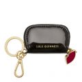 Womens Black Holly Keyring 27806 by Lulu Guinness from Hurleys