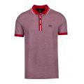 Athleisure Mens Navy Paddy 2 Regular Fit S/s Polo Shirt 44710 by BOSS from Hurleys