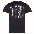Mens Black T-Diego-WM S/s T Shirt 27699 by Diesel from Hurleys
