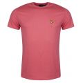 Mens Sunset Pink Crew Neck S/s T Shirt 24233 by Lyle & Scott from Hurleys