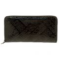 Womens Black Mirror Shine Purse 15685 by Love Moschino from Hurleys
