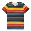 Boys Multi Seth Stripe S/s T 32624 by Paul Smith Junior from Hurleys