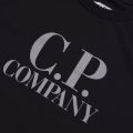 Boys Black CP Company Back Print S/s T Shirt 21125 by C.P. Company Undersixteen from Hurleys