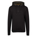 Casual Mens Black Wmac Hooded Sweat Top 45072 by BOSS from Hurleys