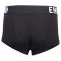 Mens Black Megalogo S/s T-Shirt + Trunk Set 105212 by Emporio Armani Bodywear from Hurleys