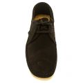 Mens Black Suede Weaver Shoes 70215 by Clarks Originals from Hurleys