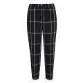 Womens Black Hansal Check Pants 54893 by Ted Baker from Hurleys