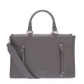 Womens Dark Grey Hanee Double Zip Small Tote Bag 53031 by Ted Baker from Hurleys
