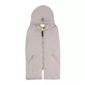 Girls Silver Grey Estelle Hooded Scarf Gilet 90216 by Parajumpers from Hurleys