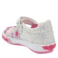 Girls Silver Glitter Daisy Dolly Shoes (24-33) 39345 by Lelli Kelly from Hurleys
