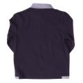 Boys Navy Contrast Collar L/s Polo Shirt 65432 by BOSS from Hurleys