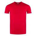 Mens Red Mel Logo Arm S/s T Shirt 31585 by Dsquared2 from Hurleys