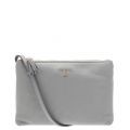 Womens Mid Grey Suzette Double Zip Crossbody Bag 25756 by Ted Baker from Hurleys