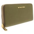 Womens Olive Jet Set Zip Around Purse 8914 by Michael Kors from Hurleys