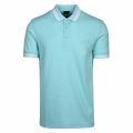 Athleisure Mens Mint Paddy Regular Fit S/s Polo Shirt 36921 by BOSS from Hurleys