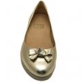 Womens Pale Gold Bow Superballerina™ 66900 by FitFlop from Hurleys