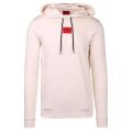 Mens Natural Daratschi 214 Patch Hoodie 105840 by HUGO from Hurleys