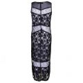 Womens Jet Black Rise Maxi Dress 70525 by Religion from Hurleys